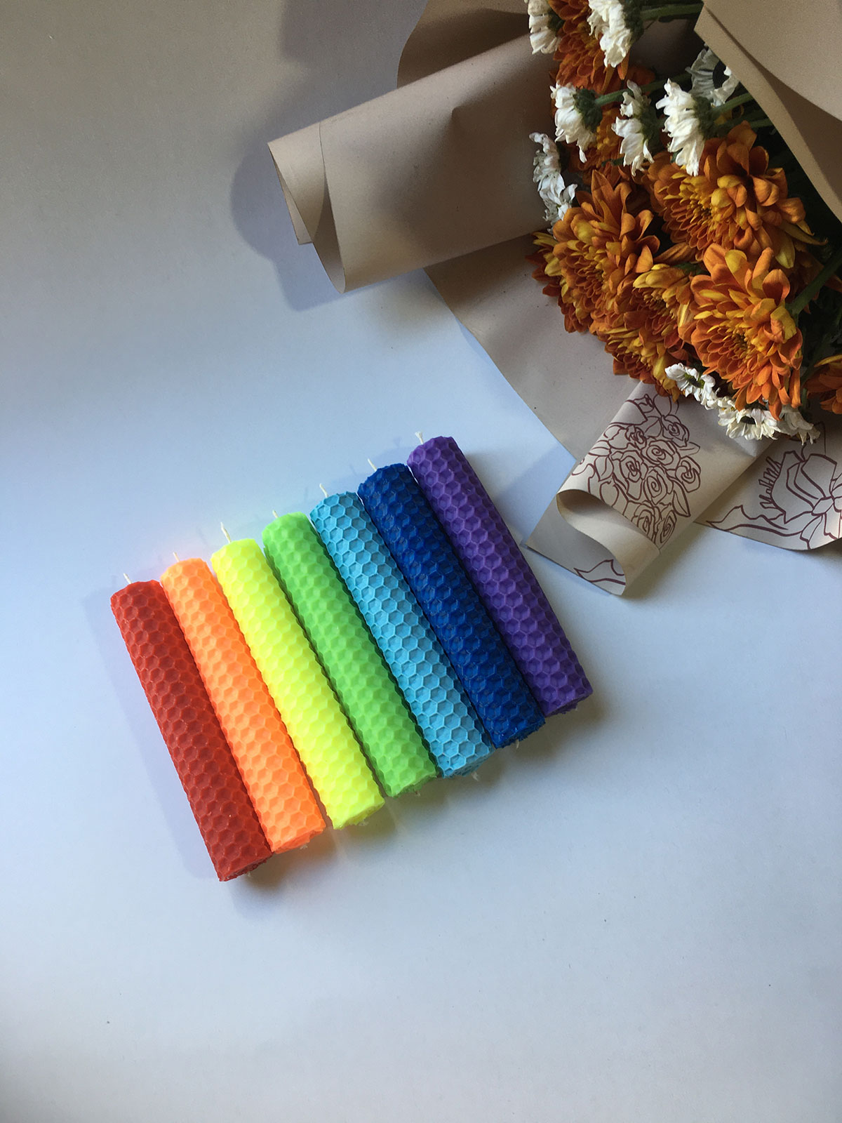 پک شمعهای مومی هفت چاکرا - تصویر 6