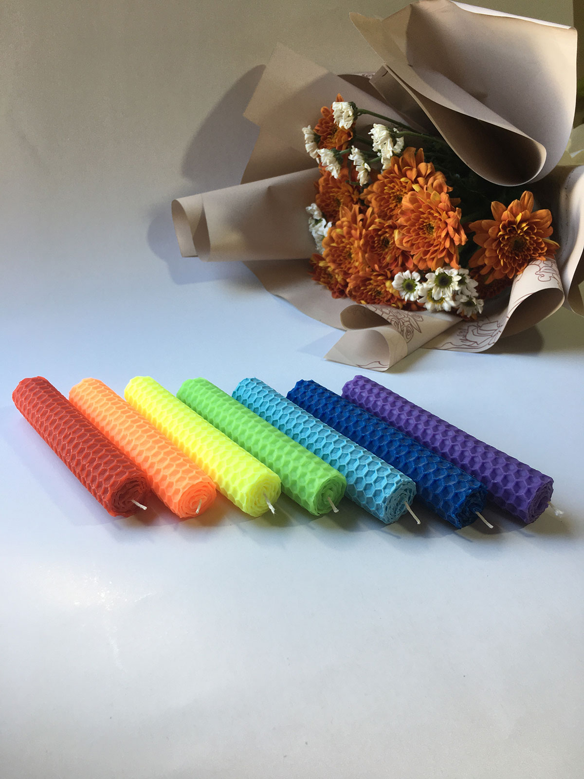 پک شمعهای مومی هفت چاکرا - تصویر 5