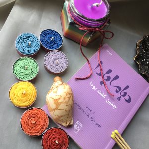 شمع سکه‌ای موم عسل طبیعی